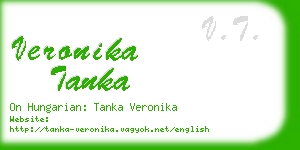 veronika tanka business card